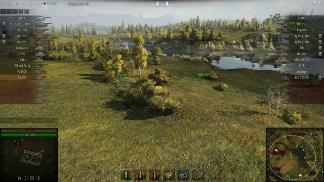 Spähpanzer Ru 251 _ 15000 света, мастер, третья отметка. Малиновка смотреть онлайн