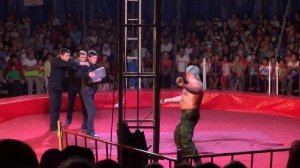 Силач Шапито Шоу. Бишкек. Российски передвижной цирк.