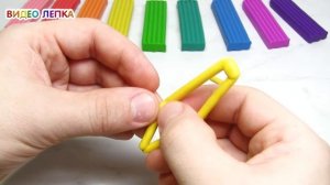 Лепим ВЕЛОСИПЕД из пластилина | Bike from clay - DIY