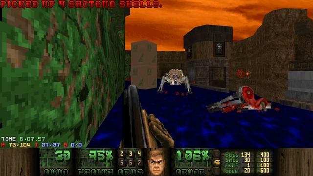 Speed of Doom - MAP19: Impure Serenity (Fast Ultra-Violence 100%) смотреть онлайн