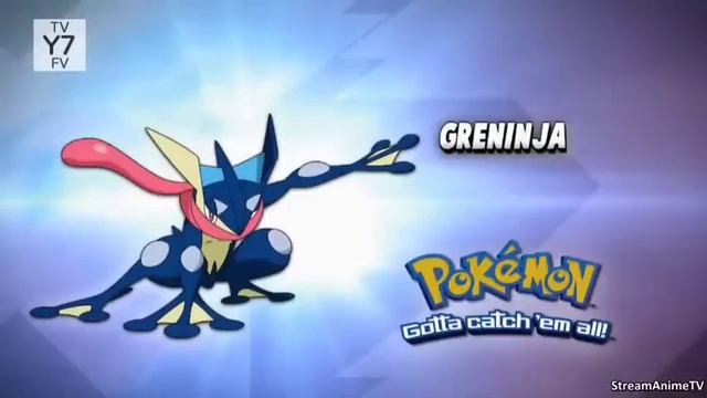 Ash's Greninja Frogadiar evolves Full Fight Scene In English смотреть онлайн