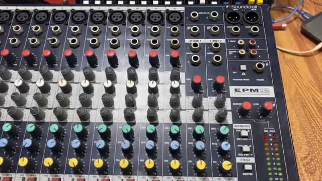 mixer soundcraft bãi xịn. model epm12 смотреть онлайн