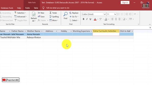 5. MS Access Long Text Or Memo Data Type | MS Access Bangla Tutorial | Data Types in MS Access смотреть онлайн