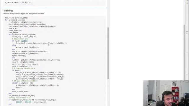 Reinforcement Learning in MATLAB with OpenAI Gym - Q-Learning смотреть онлайн