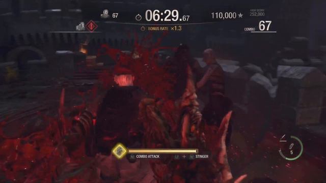 Resident Evil 4 Remake Krauser S++ Rank Perfect Combo Top 50 Score Castle Stage Mercenaries смотреть онлайн