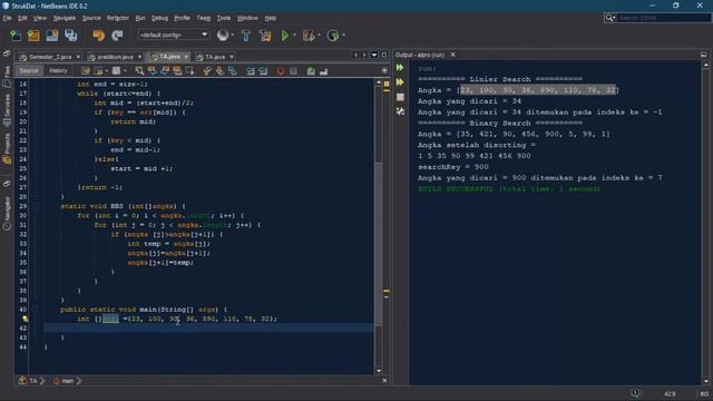TUTORIAL MEMBUAT PROGRAM SEARCHING MENGGUNAKAN JAVA смотреть онлайн