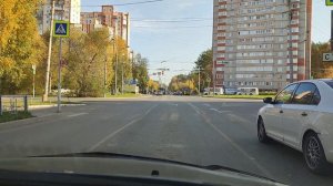 Экзаменационный маршрут. Город Томск. Октябрь 2023.