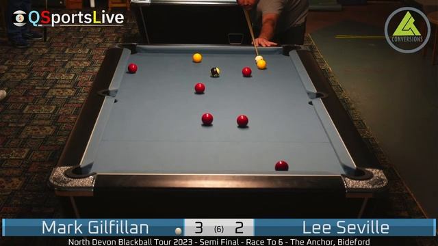 Mark Gilfillan v Lee Seville | #8ballpool #blackballrules #qsportslive #ndtour #northdevontour2023 смотреть онлайн