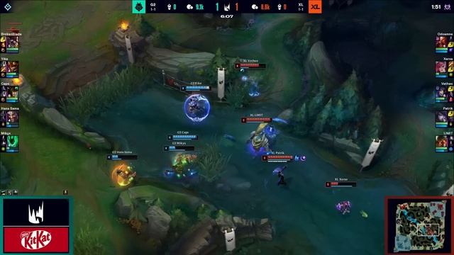 G2 vs. XL- Week 1 Day 3 | LEC Spring Split | G2 Esports vs Excel Esports (2023) смотреть онлайн