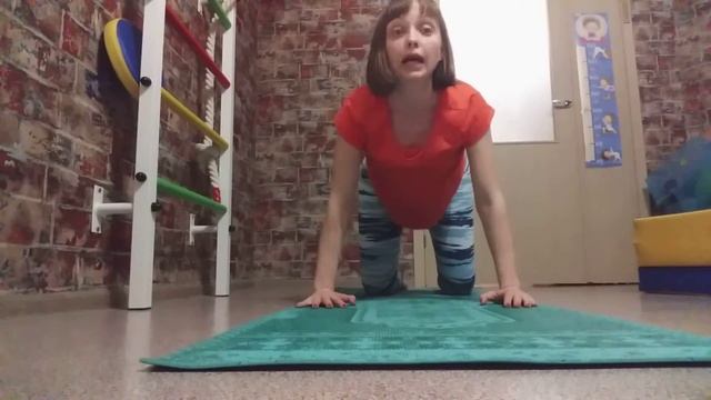 Зарядка под песенку на стихи А. Усачева "Как кричит крокодил" смотреть онлайн