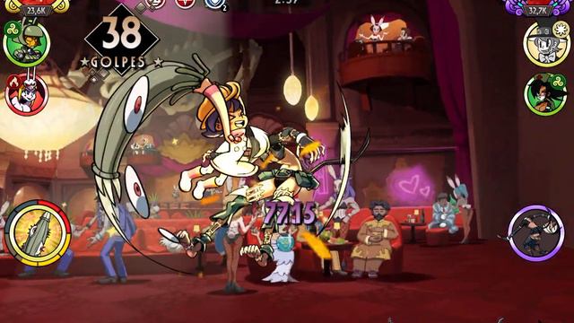 Umbrella combo - Skullgirls смотреть онлайн