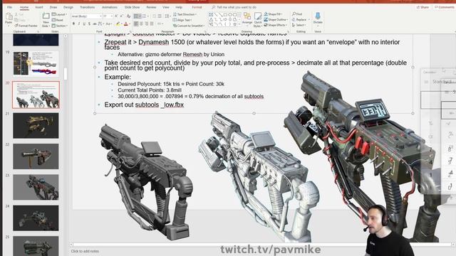 038 ZBrush Bulk Decimation Game Res Technique смотреть онлайн