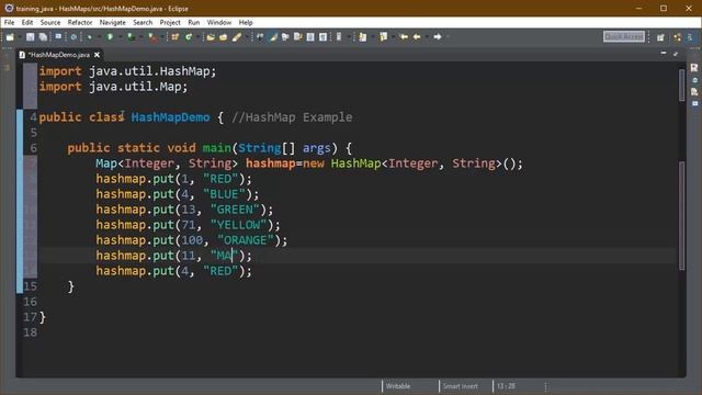 HashMap in java(Collection Framework Map Interface) tutorial-33 latest (2019) смотреть онлайн