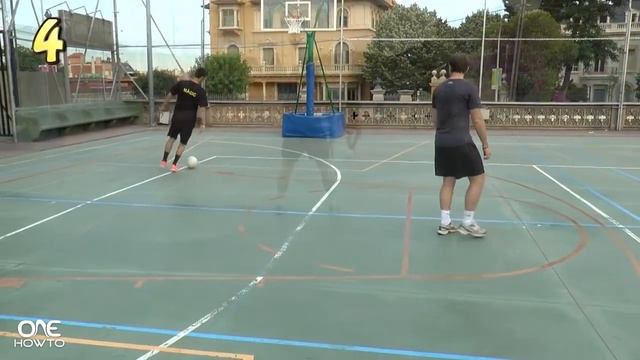 Indoor soccer skills - five dribbling tricks (for beginners) смотреть онлайн