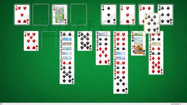 Solution to freecell game #665 in HD смотреть онлайн