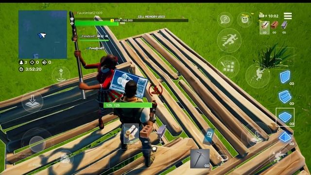 Playing Fortnite mobile on cloud gaming!!! смотреть онлайн