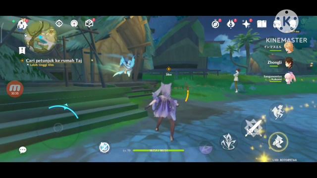 KELIHATAN GAMEPLAY DENGAN MISSION PAIMON смотреть онлайн