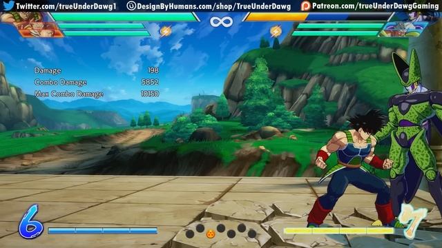 Dragon Ball FighterZ - BARDOCK 100% Combo Tutorial - Touch of Death! смотреть онлайн