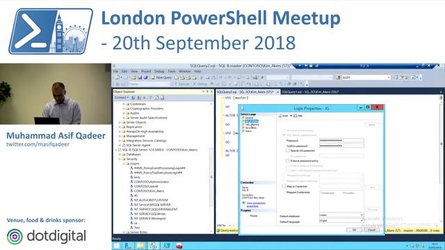 Automating SQL Server DBA's BAU tasks | Muhammad Asif Qadeer | London PowerShell Meetup смотреть онлайн