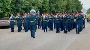 Московский военный оркестр Преображенского полка.