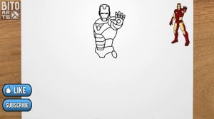 Как нарисовать Железный человек