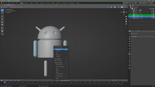 Blender. Моделюємо Андроїда смотреть онлайн