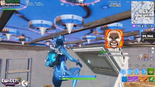 STREAMERS REACT TO *NEW* "SNEAKY SNOWMAN" ITEM! (UPGRADED BUSH) - Fortnite FUNNY Moments смотреть онлайн