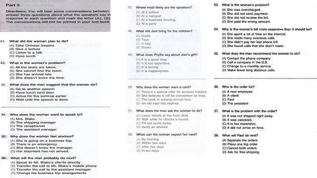 TOEIC TEST 2: HACKERS TOEIC TEST FULL смотреть онлайн
