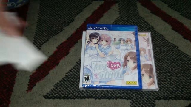 Nostalgamer Unboxing Nurse Love Addiction Medkit Edition On Sony Playstation Vita PSV LRG RF смотреть онлайн