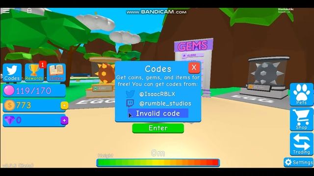 ROBLOX ПрОмОкОдЫ!!!!Bubble Gum Simulator смотреть онлайн