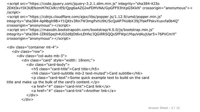 HTML : Bootstrap 4: cards as grid with the same height and width смотреть онлайн