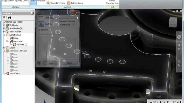 Autodesk Inventor LT - importing STEP assembly смотреть онлайн