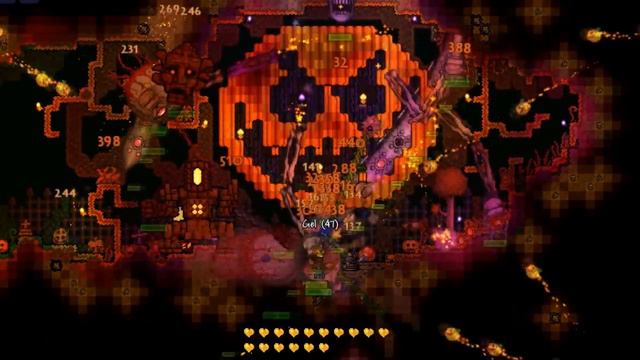 Terraria - Horseman's Blade Trick on Hardmode Bosses смотреть онлайн