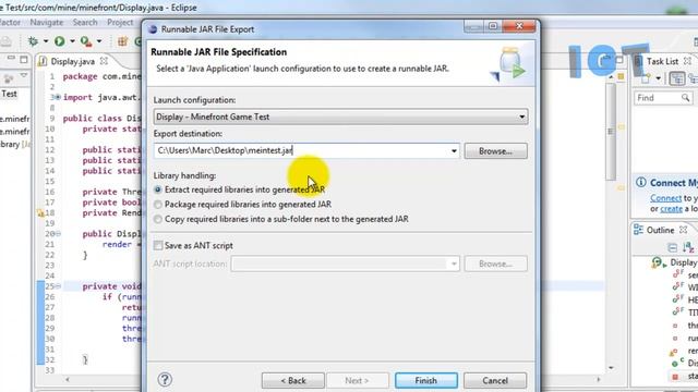 Eclipse (Java): Programm als ausführbare Jar exportieren [HD | Tutorial] смотреть онлайн