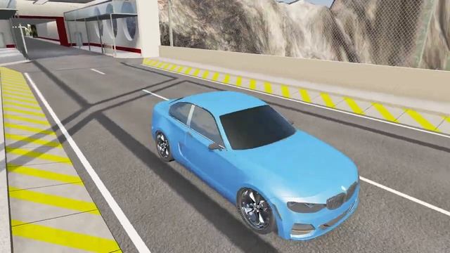 Which CAR Will Jump Further By a 1000 MILES LONG RAMP? | BeamNG.drive смотреть онлайн