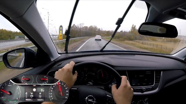 OPEL Grandland X - TOP SPEED [THROUGH SPEED LIMIT] смотреть онлайн