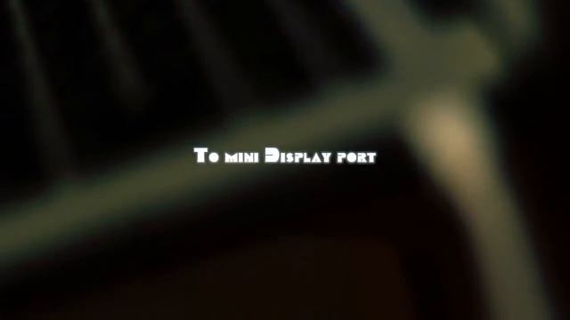 Mac Book Air Meets HDMI（テレビにつないでみた）