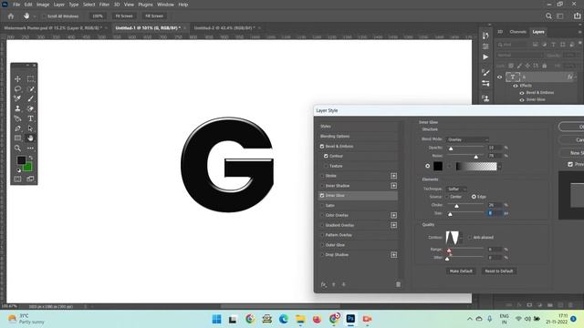 Realistic Glass Effect in Photoshop | Photoshop 2022 #photoshop_tutorial смотреть онлайн
