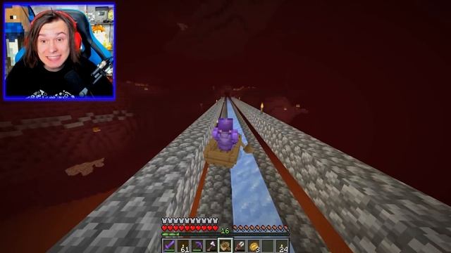 МАЙНКРАФТ НО ВЕРСИЯ МАЙНКРАФТА МЕНЯЕТСЯ КОЖАНЫМИ ШТАНАМИ! смотреть онлайн