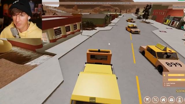 I stole Roblox noob’s cars and they freaked out смотреть онлайн