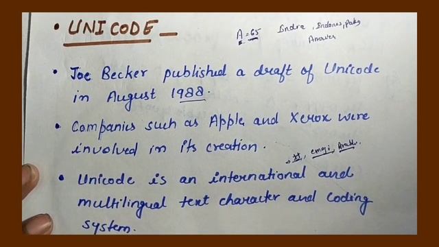 Encoding Schemes|ISCII & Unicode| Lec-12|Chapter-02|Class-XI|NCERT/CBSE смотреть онлайн