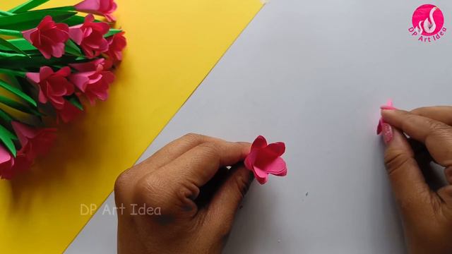 😱(Day -2) 7 Day's Paper Craft CHALLANGE || Paper Flower Stick| Handmade Paper Craft|| How To Make|| смотреть онлайн
