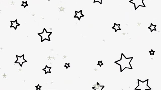 Стильный фон-футаж черно белый со звездами для Вашего видео смотреть онлайн