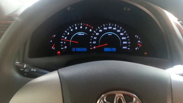 LED подсветка панели приборов Toyota Camry V40 смотреть онлайн
