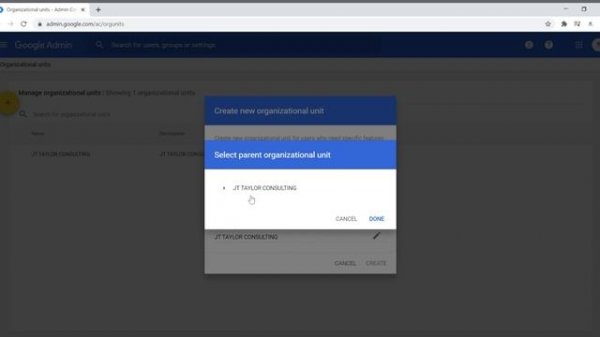 Google Workspace - Admin Console