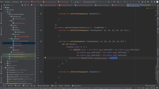 WhatsApp Clone App Clean Architecture Kotlin Android Studio Part 2 смотреть онлайн