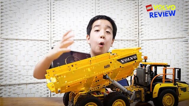 [Joseph & Mom's Homemade English] LEGO Technic 'Volvo Articulated Hauler' REVIEW смотреть онлайн