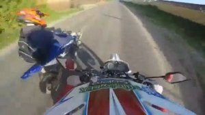 Погоня ДПС за питбайком