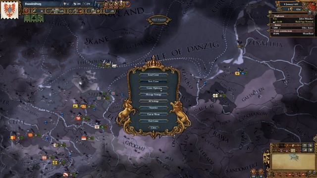 EU4 - MEIOU & Taxes - Belligerent Brandenburg – Part 21 смотреть онлайн