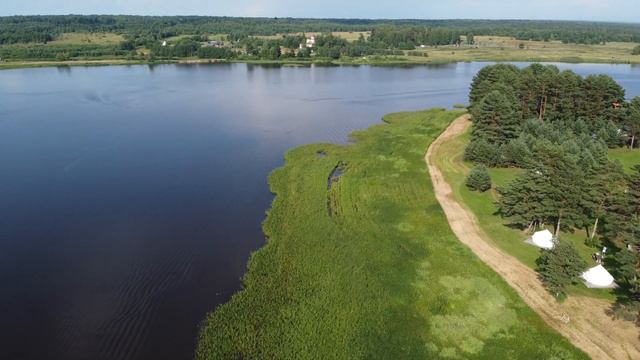 озеро Волго с квадрокоптера